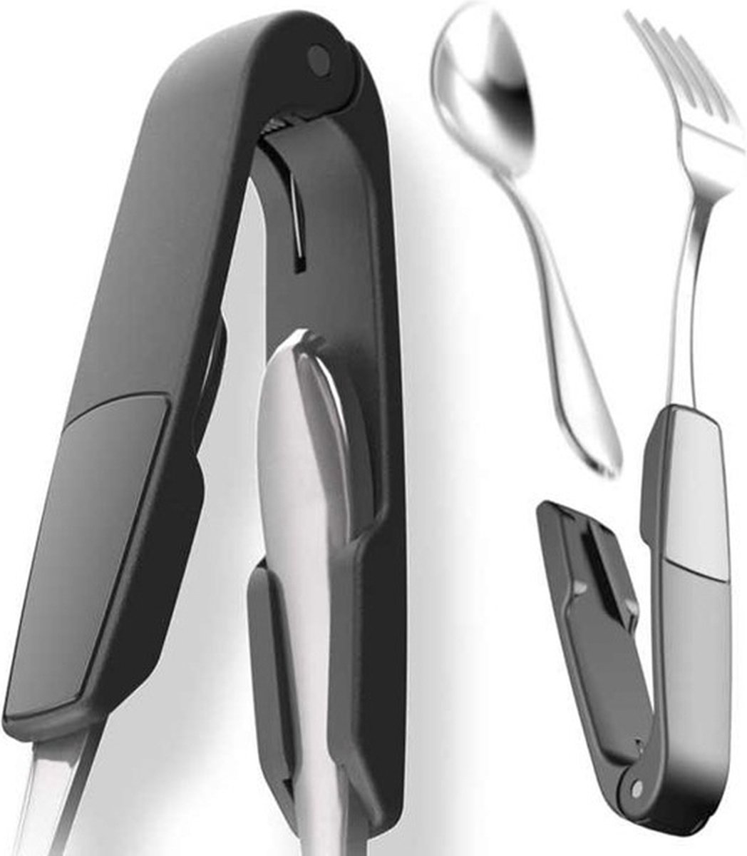 Cracias Kooktang - Multifunctionele keukentang - Cadeau voor mannen en vrouwen - kooktool - Serveertang -BBQ-tang - Zwart