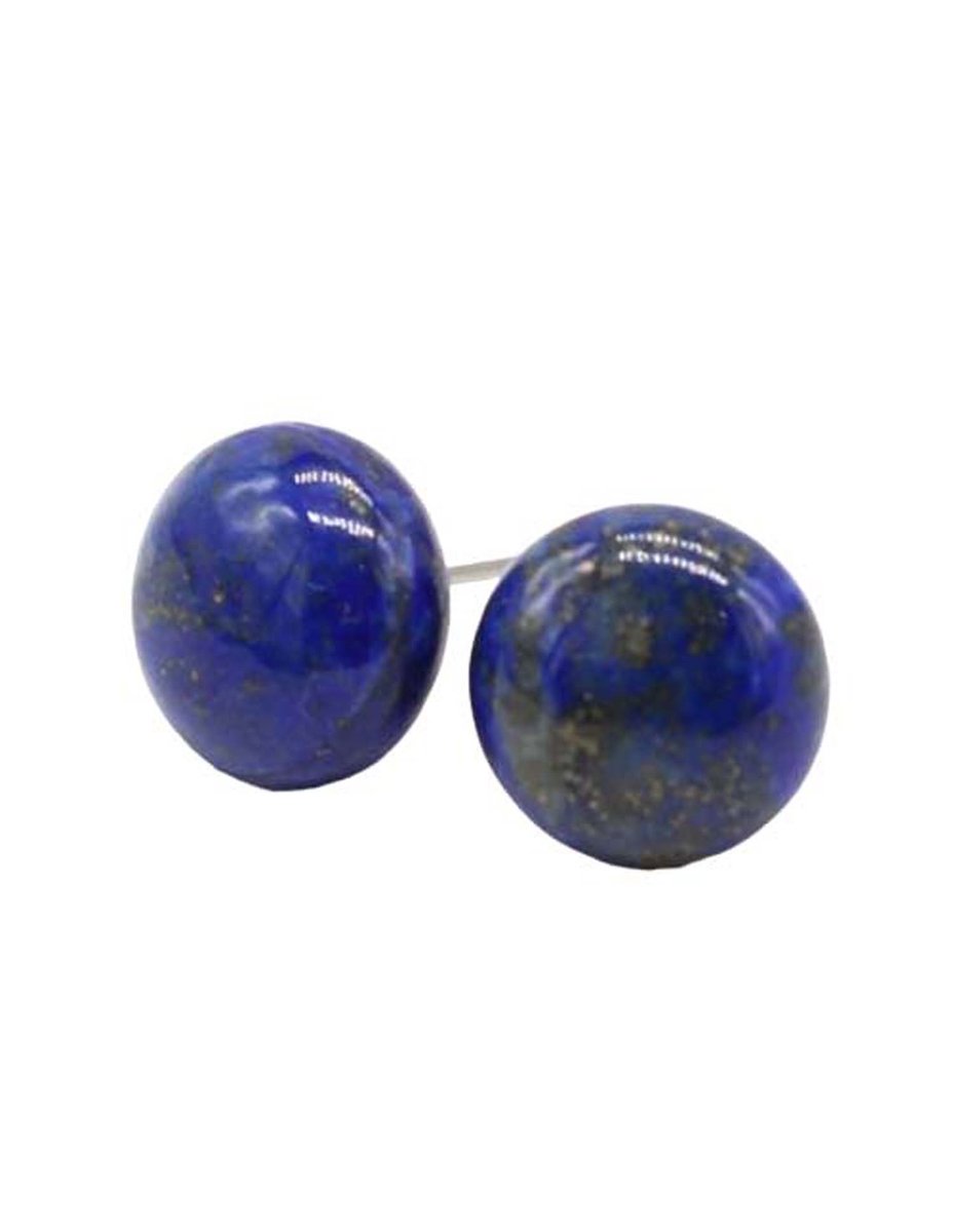 Stones & Bones® - Lapis Lazuli oorknopjes