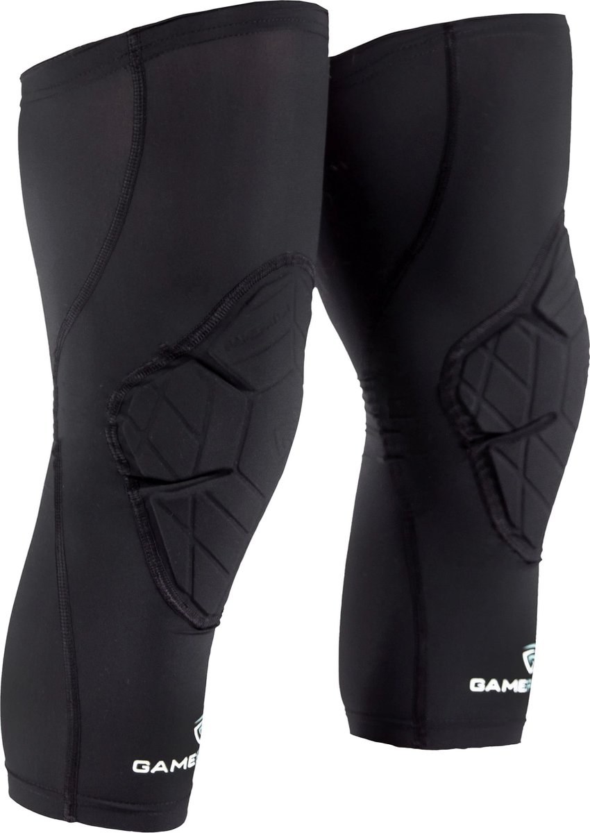 GAMEPATCH | Knee pads | Zwart | Maat S | Basketball | Handball | Urban Sports