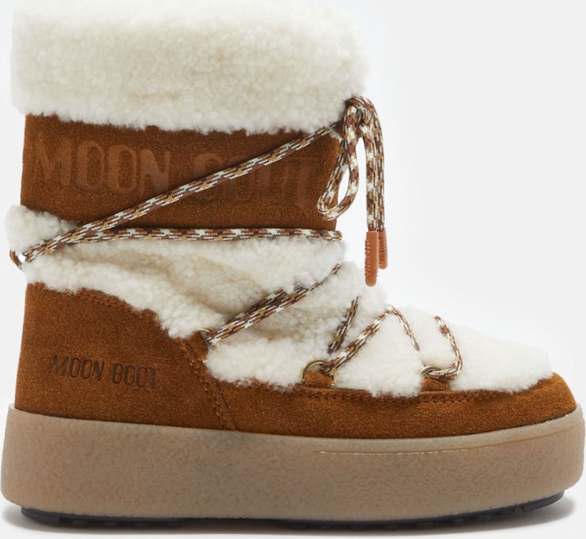 Moon Boot Jtrack Shea Sneeuwlaarzen Jongens Meisjes Wit
