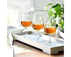 Whiskey Proefglazen - Whiskey Glazen Set - Glazen & Drinkwaren - Cocktailglazen - Borrelglaasjes \ set van 6