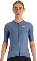 Sportful CHECKMATE Fietsshirt Dames Berry Blue Mauve - Vrouwen - maat S