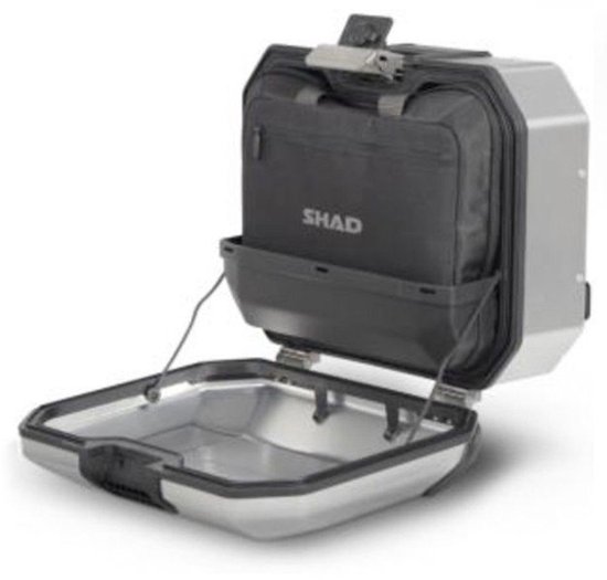 Shad Tr36 Terra Left Zijkoffer Zilver van Shad — afbeelding 4