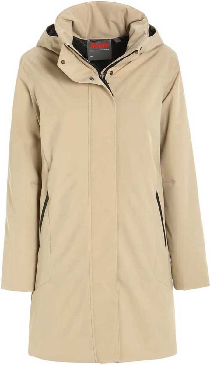 Slam Deck Jas Beige S Vrouw