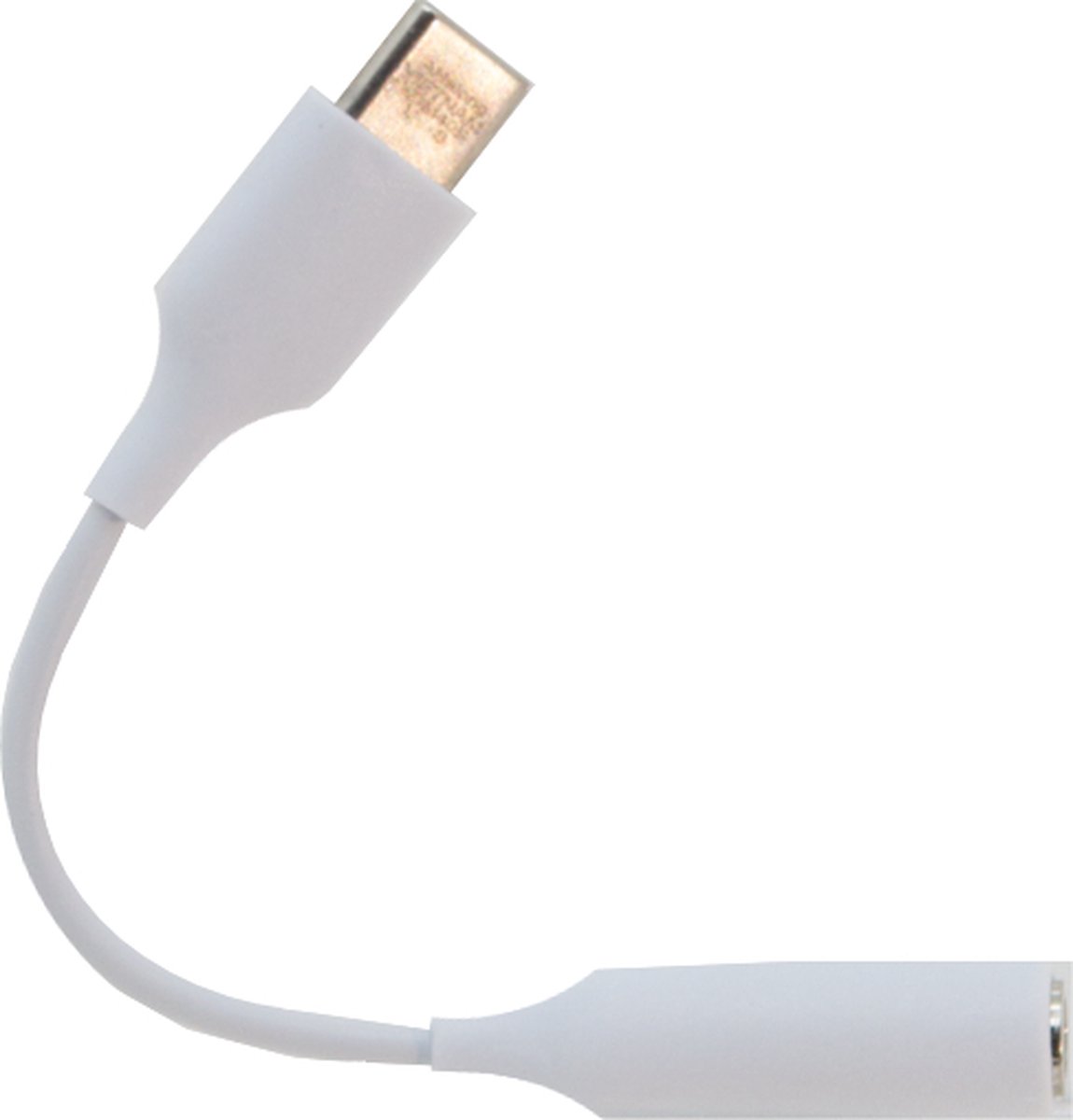 Mini jack naar USB-C adapter - Lightning adapter - USB-C naar minijack adapter 3.5mm - USB-C naar 35 mm jack audio aansluiting adapter - Wit