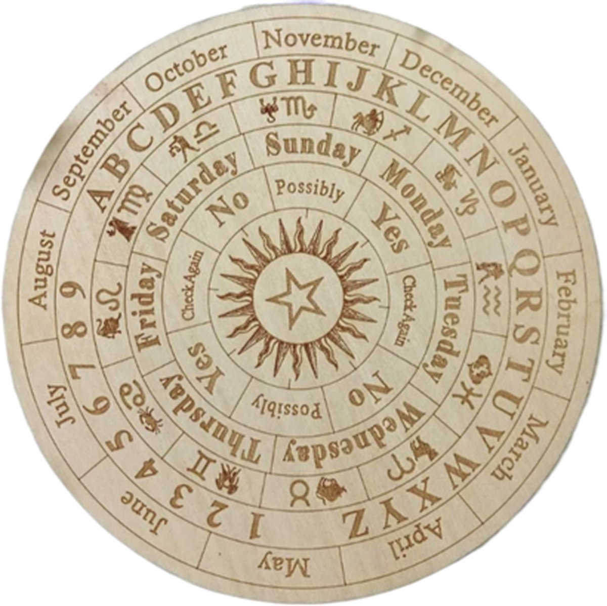 Stones & Bones® - Pendelbord - ø 15cm