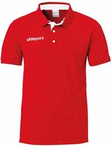 Uhlsport Essential Prime Poloshirt Met Korte Mouwen Rood M Man
