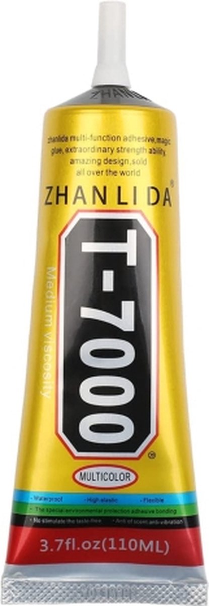 15mL T7000 Lcd-scherm Zwarte Lijm Multifunctionele Universele DIY Lijm Lijm