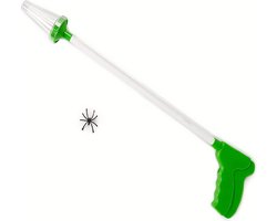 Spinnenvanger - Spinnenvanger Lange Steel - Spider Catcher - Insectenvanger - Insectenvanger Diervriendelijk - Groen