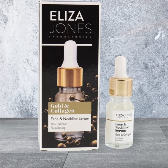 Eliza Jones Gold & Collagen Serum - Gezicht & Hals - Vermindert