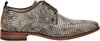 Rehab Greg Marble heren nette veterschoen - Beige multi - Maat 44