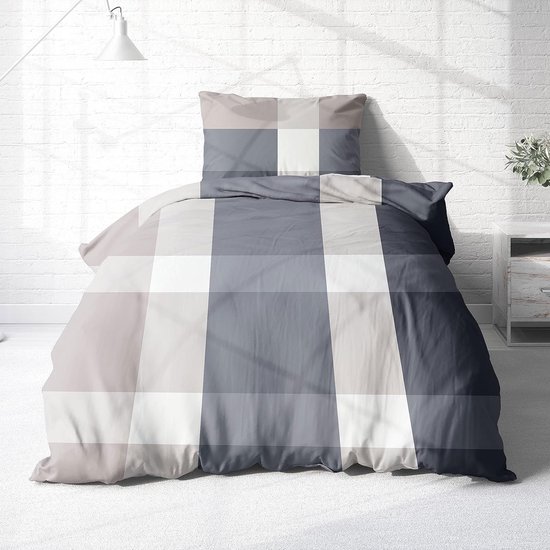 Good Morning Flanel Dekbedovertrek Snowycorn (Blue Good Morning Flanel Dekbedovertrek Snowycorn (Blue