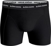 Björn Borg Cotton Stretch boxers - heren boxers normale lengte (1-pack) - zwart - Maat: M
