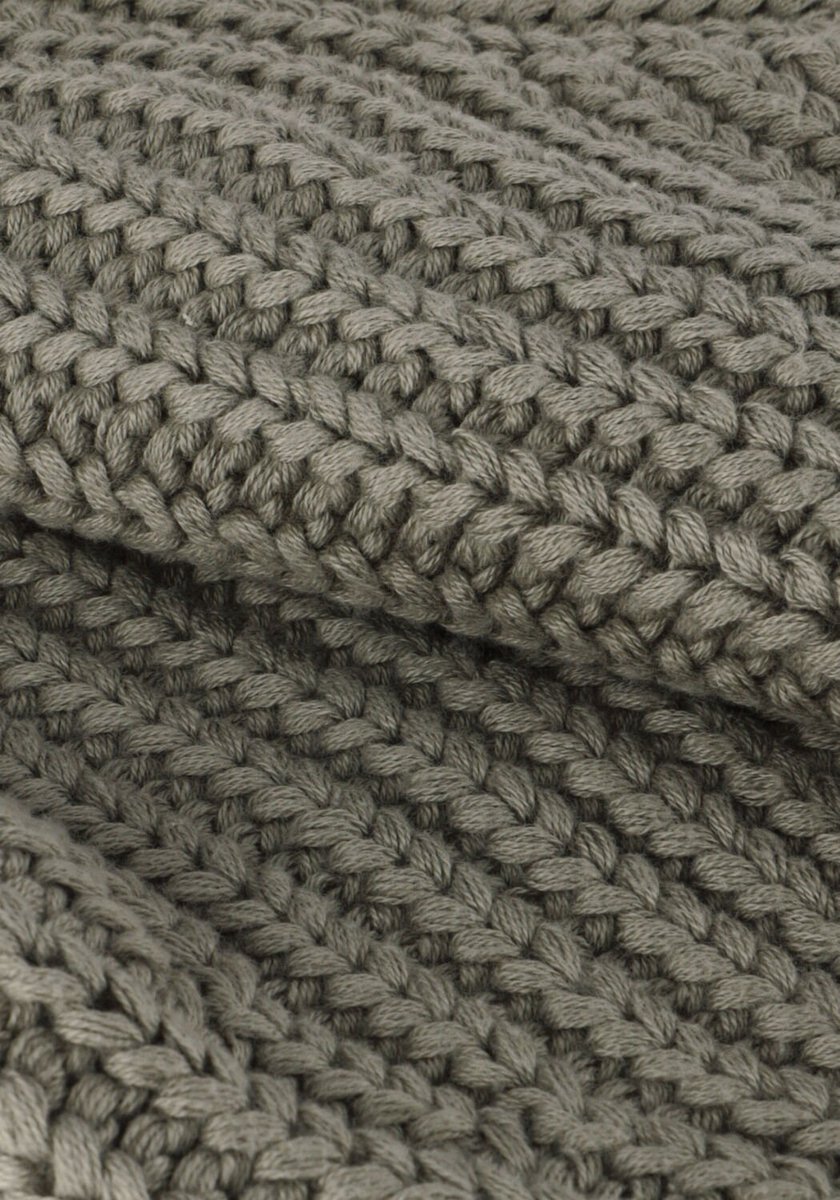 Quincy Mae Chunky Knit Sweater Truien & Vesten Unisex - Sweater - Hoodie - Vest- Groen - Maat 104/110