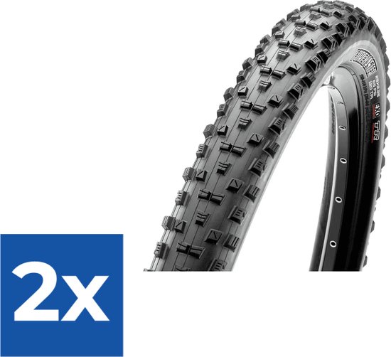 Buitenband Maxxis 29-2.40 (62-622) WT Forekaster EXO TR zwart vw - Voordeelverpakking 2 stuks