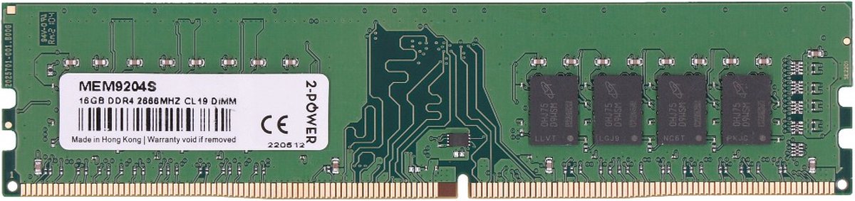 16GB DDR4 2666MHz CL19 DIMM