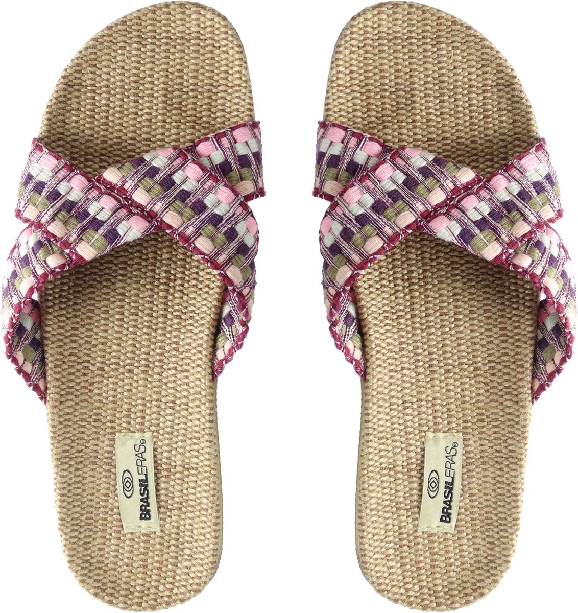 Brasileras Slippers dames- Paars- 34/35