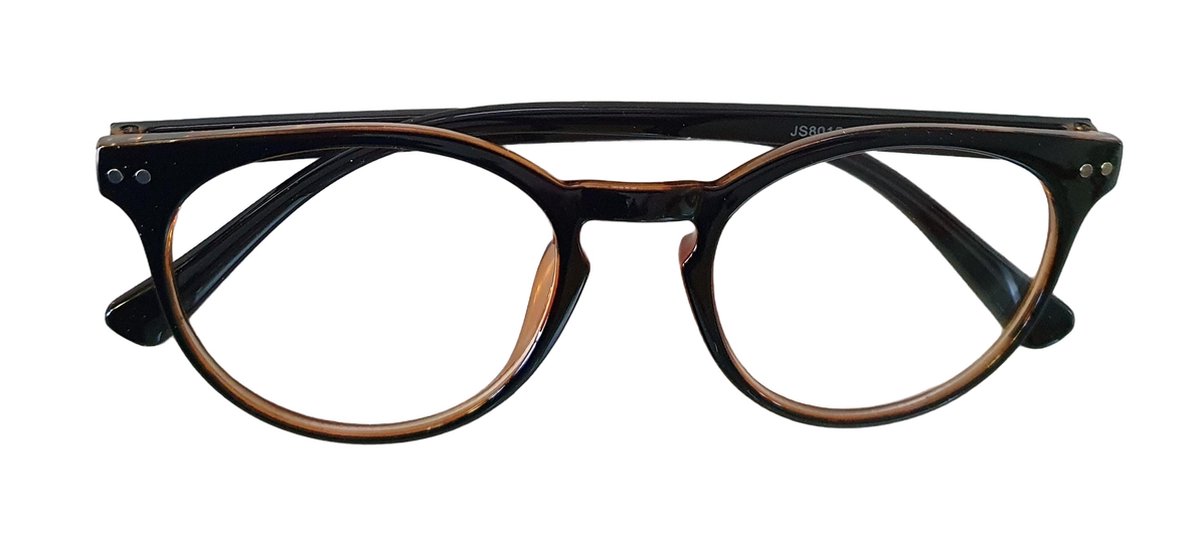 Montour Eyewear Bril Zonder Sterkte RAY | Vierkant | Zwart | Unisex