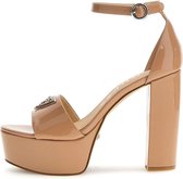 Guess Seton Dames Sandelen Met Hak - Nude - Maat 40