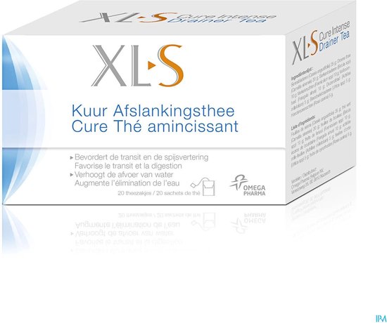 XL-S Medical Afslankingsthee - 20 Zakjes - Vermindert Hongergevoel - XL-S Medical