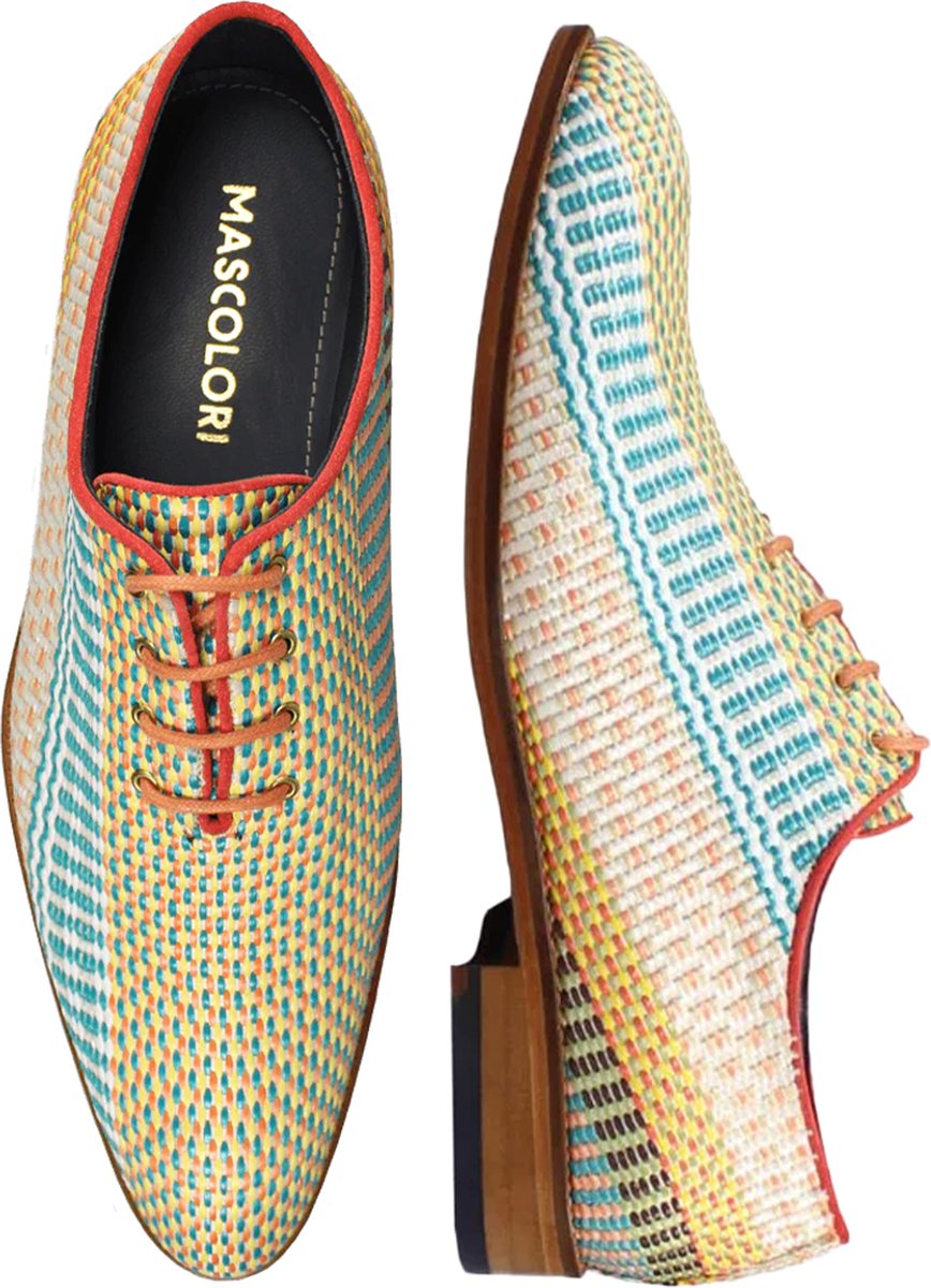 Mascolori Herenshoenen African Dream Handgemaakte Schoenen in Leer Maat 40 bol