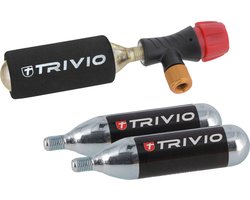 TRIVIO - CO2 adapter inclusief 2 extra patronen 16 gram