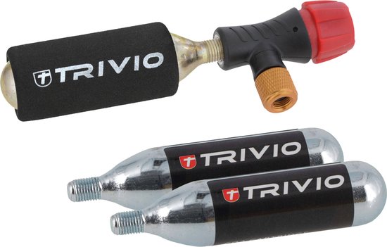 TRIVIO - CO2 adapter inclusief 2 extra patronen 16 gram