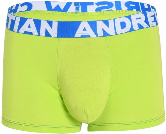 Andrew Christian ALMOST NAKED® Bamboo Boxer Fresh Lime - TAILLE S - Sous-vêtements pour hommes - Boxer pour homme - Boxer pour homme