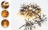 Micro cluster économe en énergie Éclairage de sapin de Noël - 3 mètres, 384 LED - Lumière Wit Extra chaude - Éclairage de fête' ambiance pour Noël