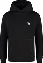 Ballin Amsterdam - Jongens Slim fit Sweaters Hoodie LS - Black - Maat 6