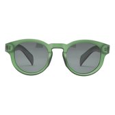 ™Monkeyglasses Aarhus 024 Matt green Sun - Zonnebril - 100% UV bescherming - Danish Design - 100% Upcycled