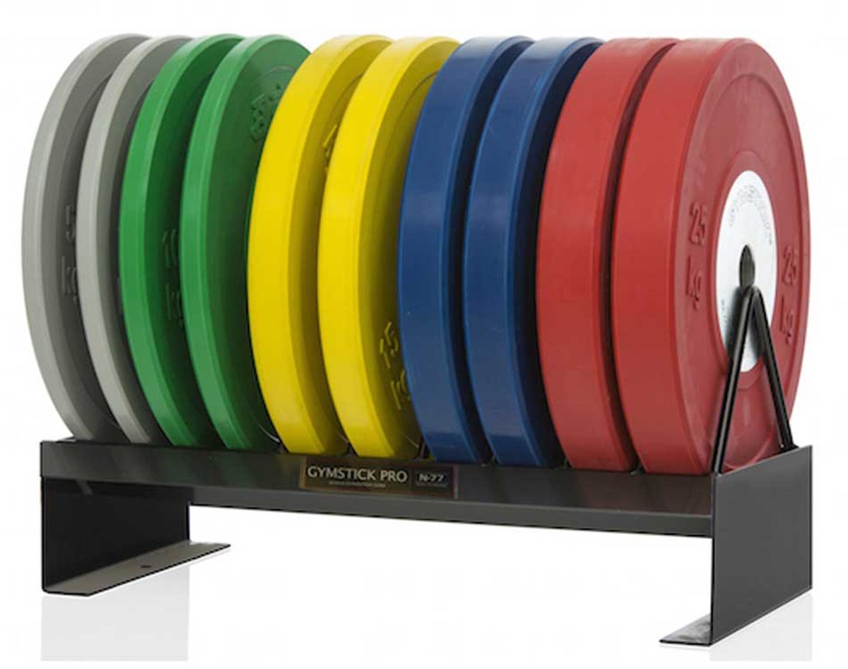 Gymstick Bumpers Gewichts Schijven Rek Veelkleurig 88.5x37x33.5 cm
