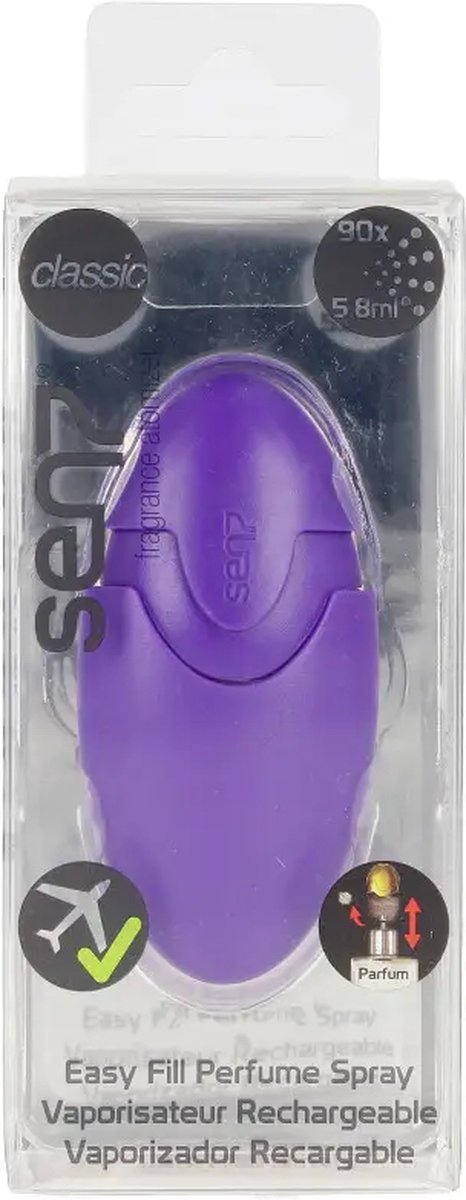 Sen7 Classic Refillable Perfume Atomizer #ultra Violet 90 Sprays