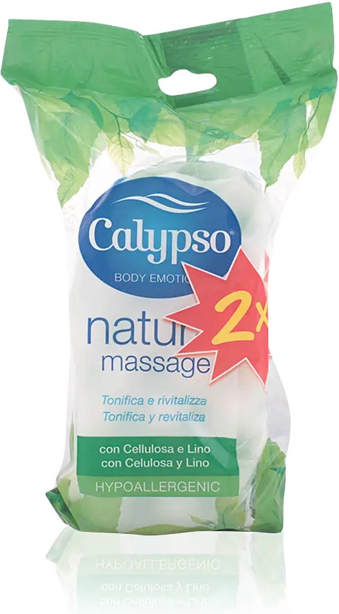 Lichaamsspons Natur Massage Calypso (2 pcs)