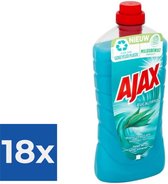 Ajax allesreiniger eucalyptus - Voordeelverpakking 18 stuks