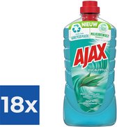 AJAX Allesreiniger Eucalyptus 1 liter - Voordeelverpakking 18 stuks