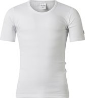 Heren thermo T-shirt korte mouw van gentlmen 50% polyester - 50% modal 445 wit maat XXL