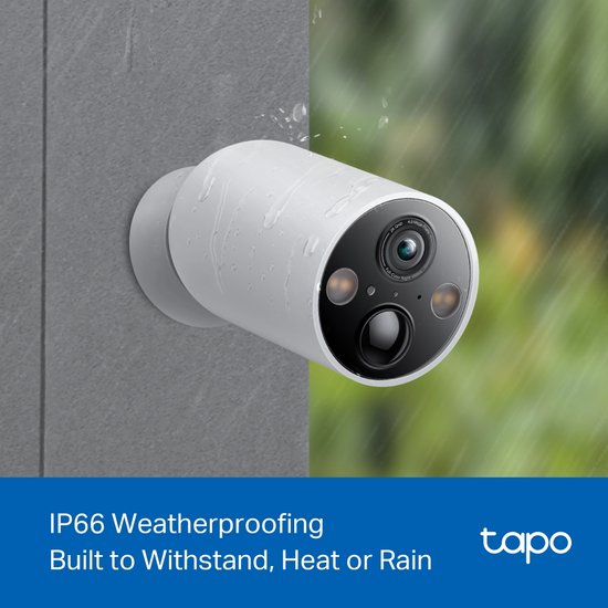 TP-Link Tapo C425 - Beveiligingscamera - Outdoor - Indoor - 2K QHD - Nachtzicht in kleur - TP-Link