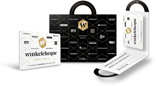 Winkelcheque - Waarde €50,00 - Dé winkel cadeaukaart - Besteed bij duizenden winkels en webshops