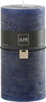 J-Line cilinderkaars - donkerblauw - 140U - XL