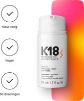 K18 - Masque réparateur moléculaire sans rinçage pour cheveux - 15 ml