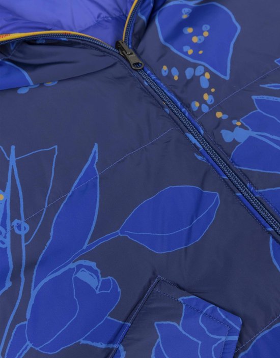 Cartoon jacket 55 Sketchy Flower Eclipse Blue: