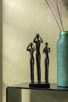 Etoile - Figurines | polyester | marron | 18,5x14,5x (haut) 42cm