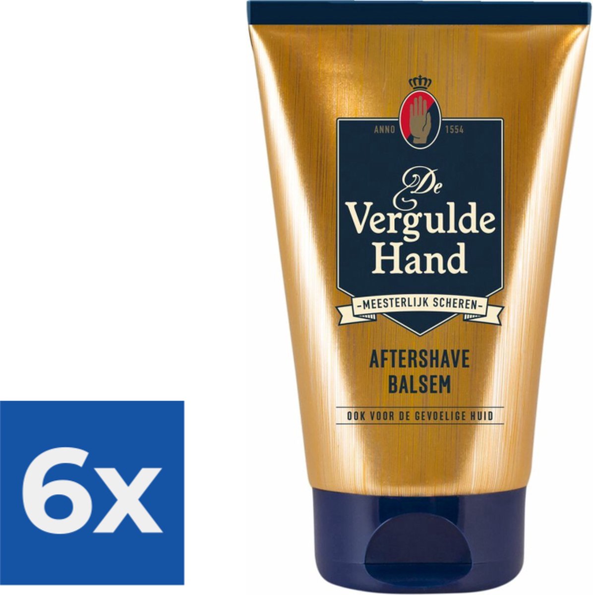 Vergulde Hand Aftershave Balsem 100 ml - Voordeelverpakking 6 stuks