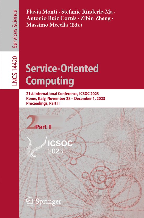 Lecture Notes in Computer Science14420- Service-Oriented Com ... - cover