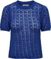 ONLY ONLSOLA LIFE SS O-NECK KNT Dames Top - Maat M