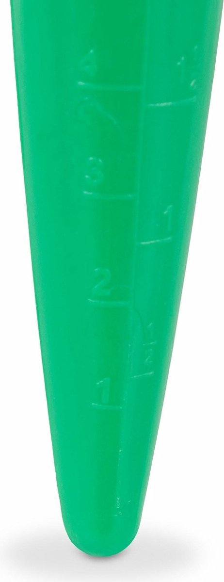Pootstok kunststof - planthulp - bloembollen planten - verspeenstok - 18 x 11,5 x 2,5 cm van Talen Tools — afbeelding 5