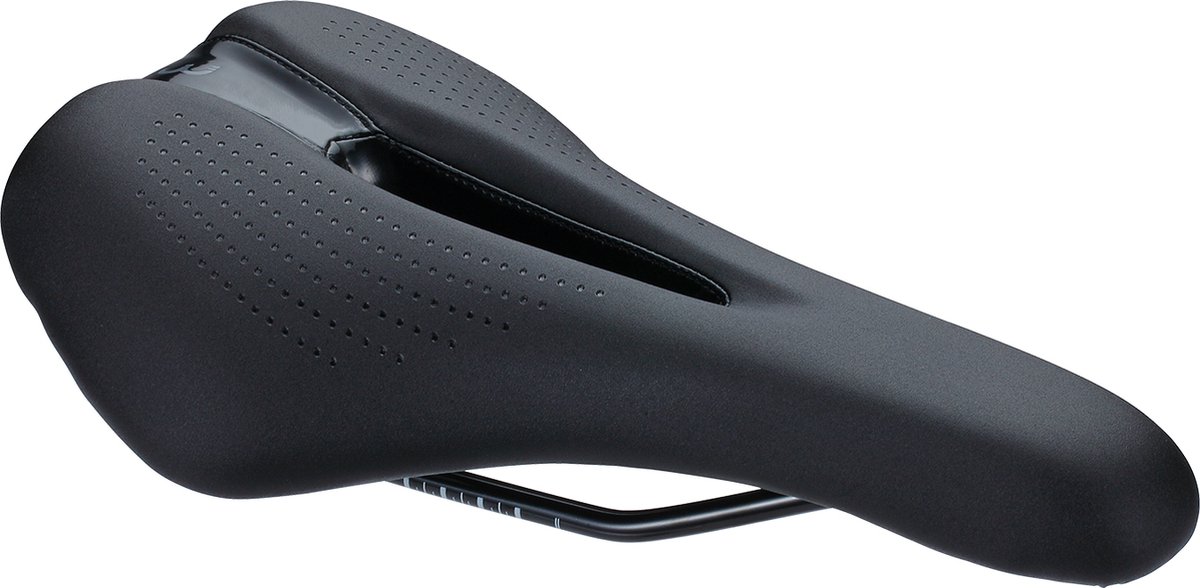 BBB Cycling Sport Comfort 2.0 Fietszadel 145mm – Sportief Fietszadel – Anatomische Uitsparing – Extra Comfort – Zwart – BSD-135