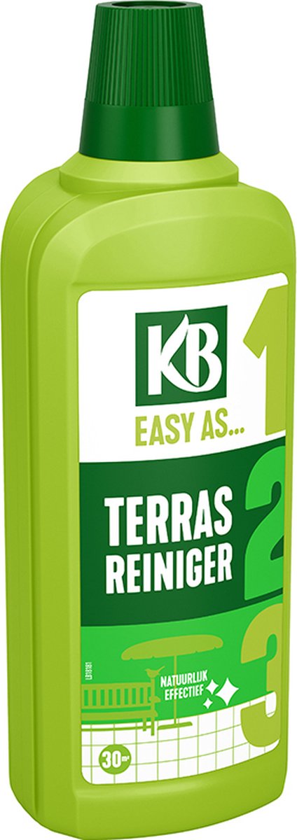 KB Terras Reiniger Concentraat - 750ml - Terrasreiniger vloeistof - Geschikt voor terras of oprit van Merkloos	 — afbeelding 2
