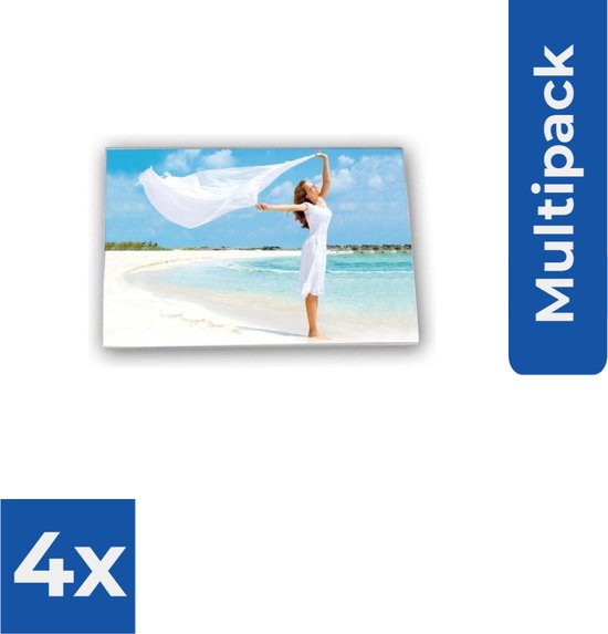 ZEP - Plexiglas Fotolijst Acrylic horizontaal voor foto formaat 15x20 - 730186 - Fotolijst - Voordeelverpakking 4 stuks